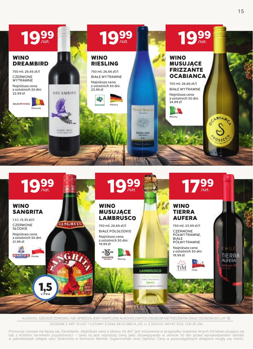 Gazetka Oferta alkoholowa