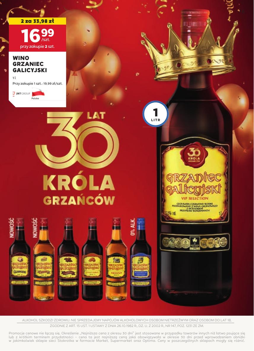 Gazetka Oferta alkoholowa