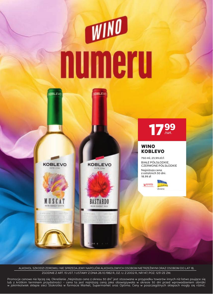 Gazetka Oferta alkoholowa