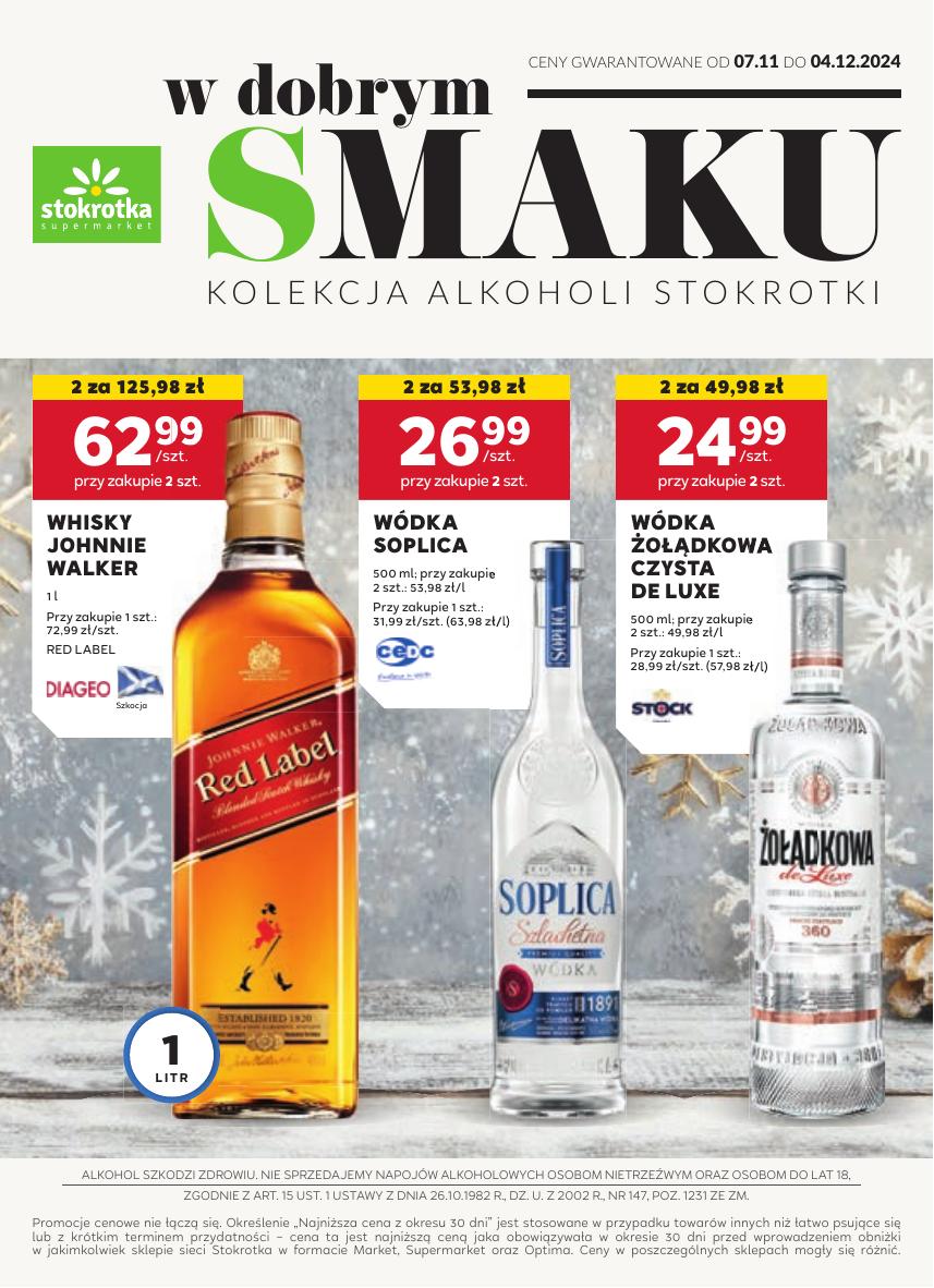 Gazetka Oferta alkoholowa