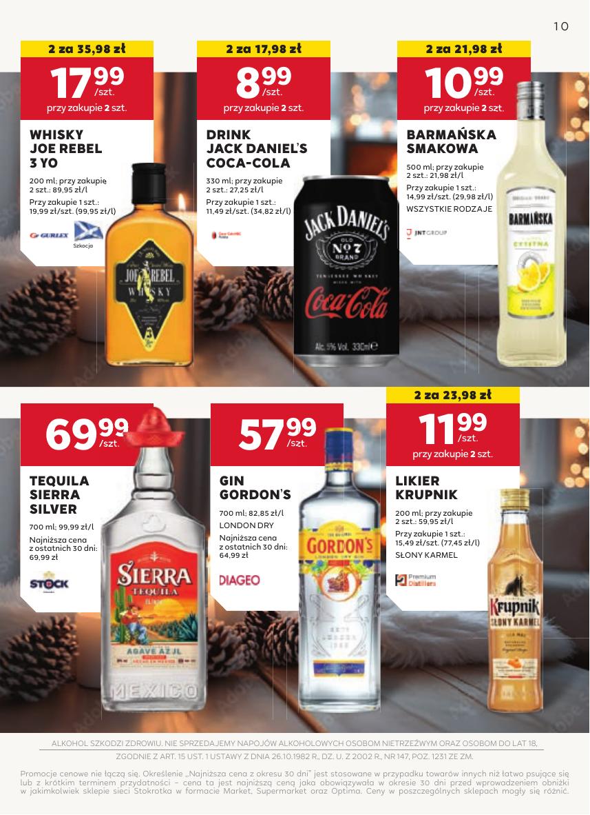 Gazetka Oferta alkoholowa