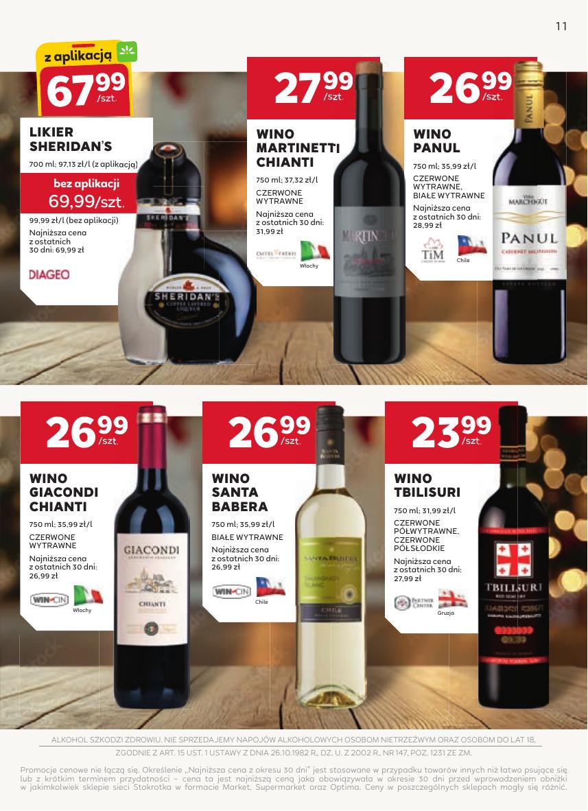 Gazetka Oferta alkoholowa