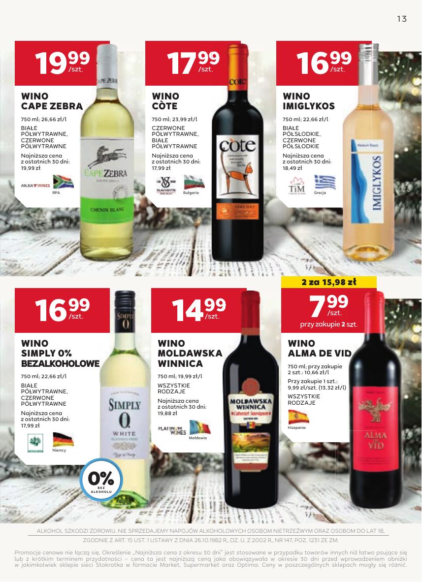 Gazetka Oferta alkoholowa