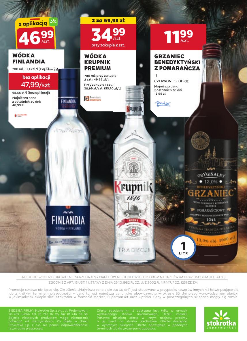 Gazetka Oferta alkoholowa